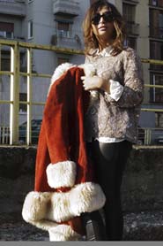 Red Vintage Coat For This Winter by Kittima