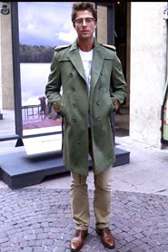 Men’s Street Style, Milan